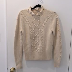 Cream sweater